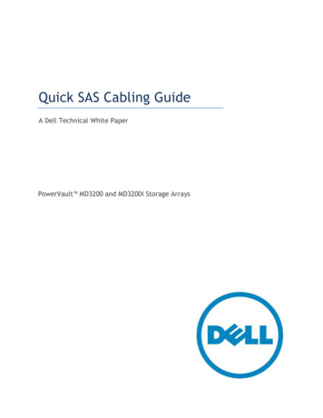 Quick SAS Cabling Guide - Dell