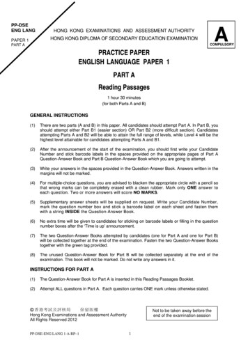 PAPER 1 HONG KONG DIPLOMA OF SECONDARY EDUCATION .