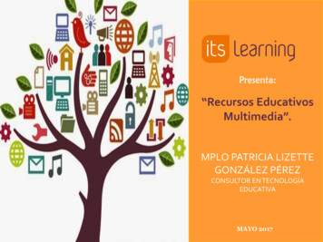 “Recursos Educativos Multimedia”. - Itslearning