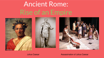 Ancient Rome: Rise Of An Empire