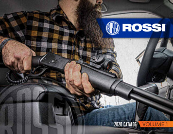 The Rossi Revolution Of Firearm Design And Manufacturing .