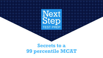 Secrets To A 99 Percentile MCAT - MCAT Blog