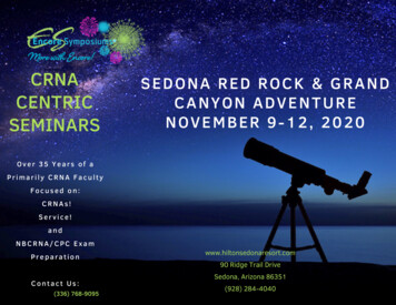 Sedona Red Rock 2020 Brochure - CRNA Seminars For .