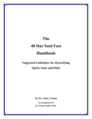 The 40 Day Soul Fast Handbook