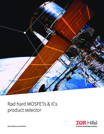 Rad Hard MOSFETs & ICs Product Selector