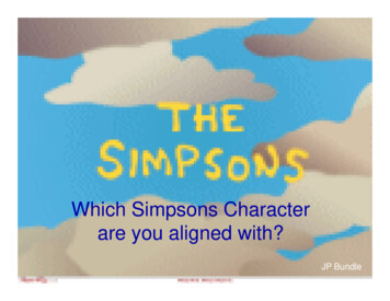 Simpsons Personality Test.ppt - WordPress 