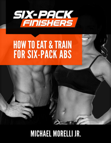 HOW TO EAT & TRAIN FOR SIX-PACK ABS