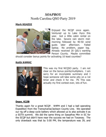 SOAPBOX 2019 NCQP - Ncqsoparty 