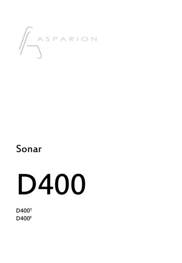 Sonar D400 - Asparion
