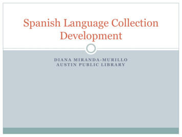 Spanish Language Collection Development