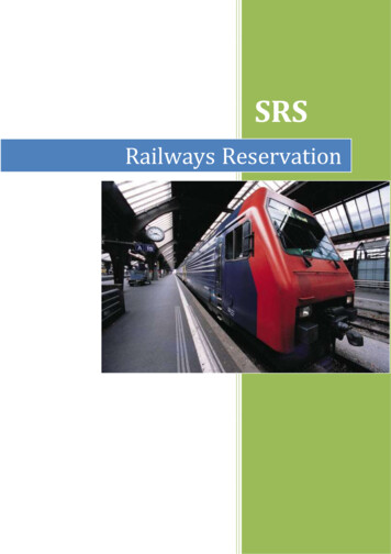 Railways Reservation - WordPress 