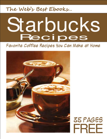 Starbucks Recipes - Secret Copycat Restaurant Recipes