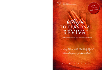 TO PERSONAL REVIVAL