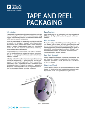 Tape And Reel Packaging - Analog