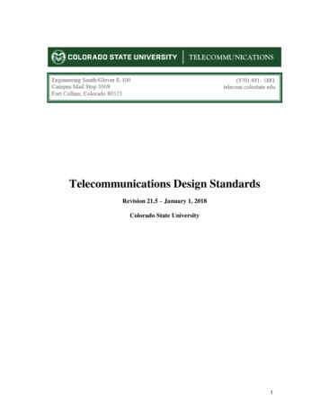 Telecommunications Design Standards