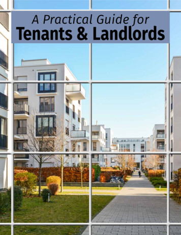 A Practical Guide For Tenants & Landlords - Michigan