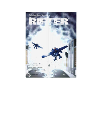 The Rifter - Issue 25 Doc