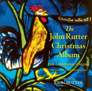 THIS ALBUM GATHERS TOGETHER - John Rutter