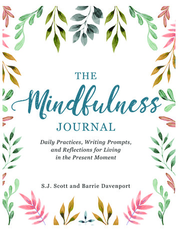 The Mindfulness Journal V2 Dec05 Copy - Develop Good Habits