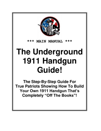 The Underground 1911 Build Guide