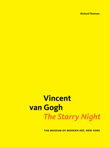 Vincent Van Gogh The Starry Night - MoMA