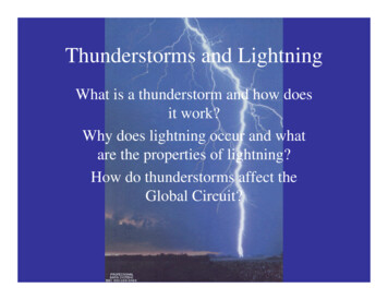 Thunderstorms And Lightning - Miningquiz 