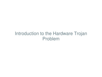 Introduction To The Hardware Trojan Problem