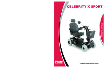 CELEBRITY X SPORT - Pride Mobility