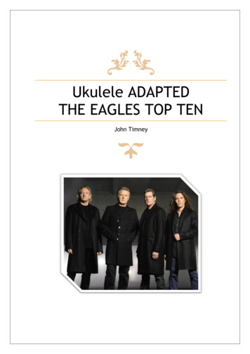 Ukulele ADAPTED THE EAGLES TOP TEN