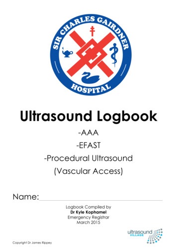 Ultrasound Logbook Latest - Scghed 