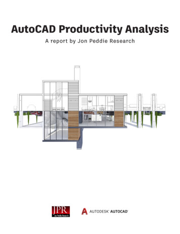 AutoCAD Productivity Analysis