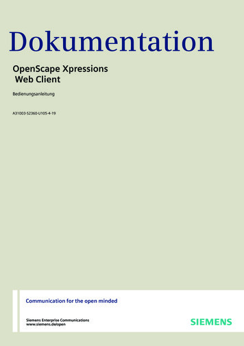 OpenScape Web Client - Uni-bamberg.de