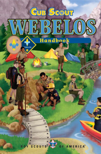 Webelos Handbook - Weebly