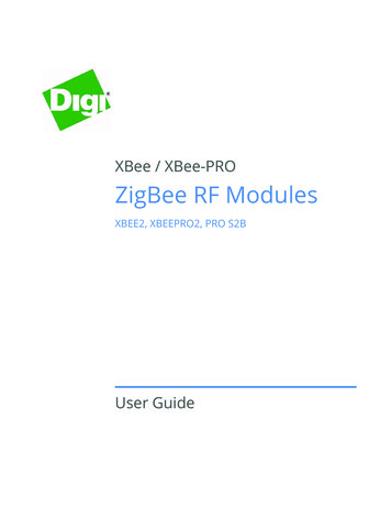 XBee / XBee-PRO ZigBee RF Modules