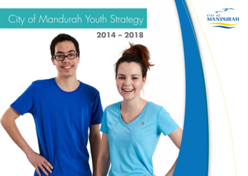 City Of Mandurah Youth Strategy