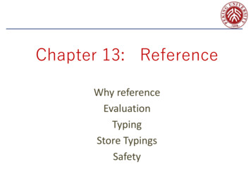 Chapter 13: Reference - GitHub Pages