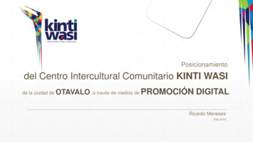Posicionamiento Del Centro Intercultural Comunitario KINTI WASI - UTN