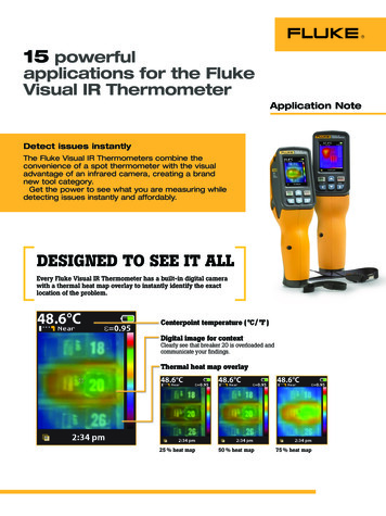 Applications For The Fluke Visual IR Thermometer