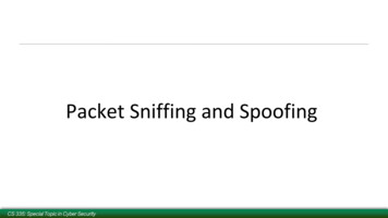 Packet Sniffing And Spoofing - UMD