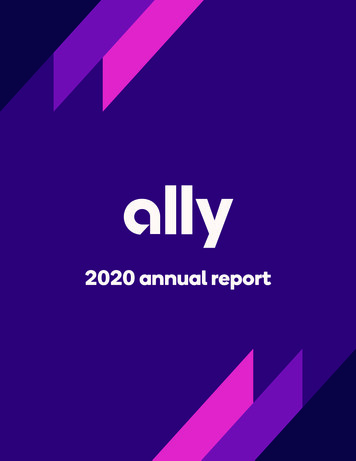 Ally 2020 Annual Report