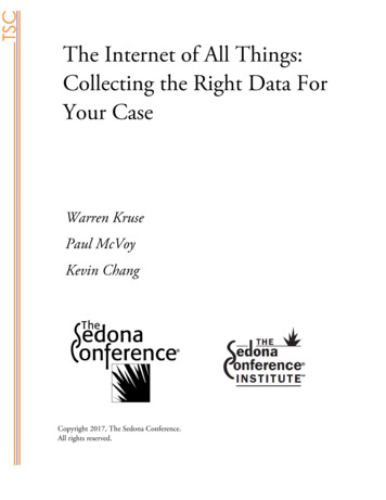 The Internet Of All Things: Collecting The Right Data For Your Case