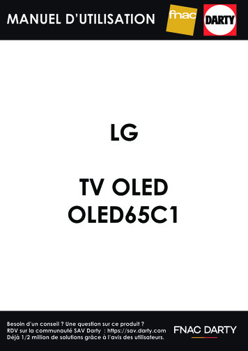 LG TV OLED OLED65C1 - Darty