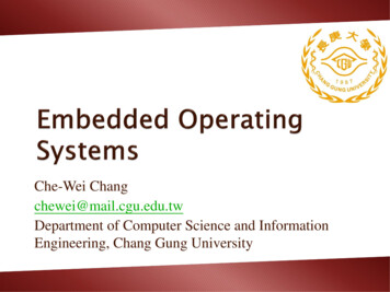 Chewei@mail.cgu.edu.tw Department Of Computer Science And Information .