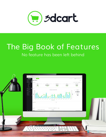 The Big Book Of Features - Blog.3dcart 