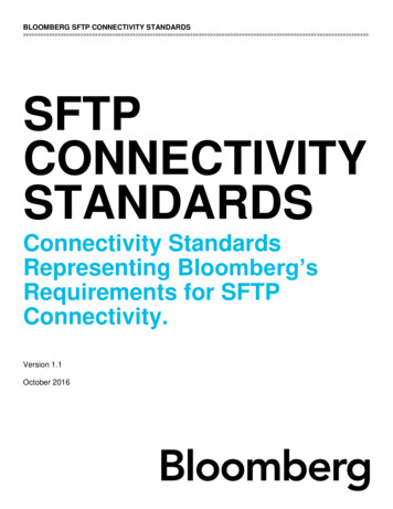 Sftp Connectivity Standards