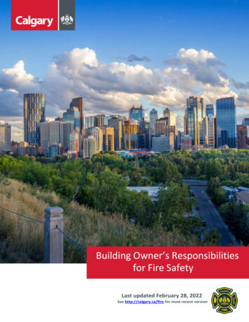 Fire Safety Maintenance Requirements - Calgary