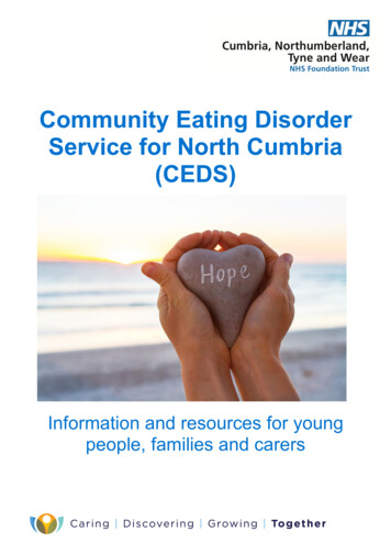 Community Eating Disorder Service For North Cumbria (CEDS)