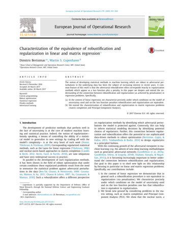 European Journal Of Operational Research Characterization Of The .