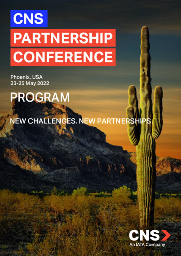 Phoenix, USA 23-25 May 2022 PROGRAM - IATA