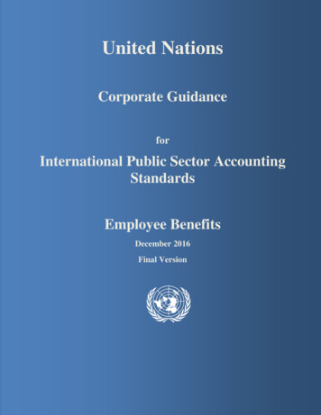 International Public Sector Accounting Standards Employee Benefits